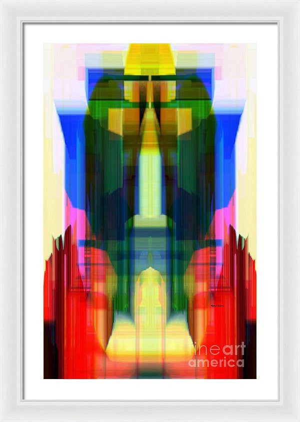 Framed Print - Abstract 9739