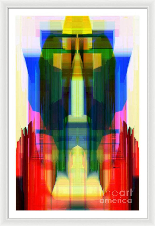 Framed Print - Abstract 9739