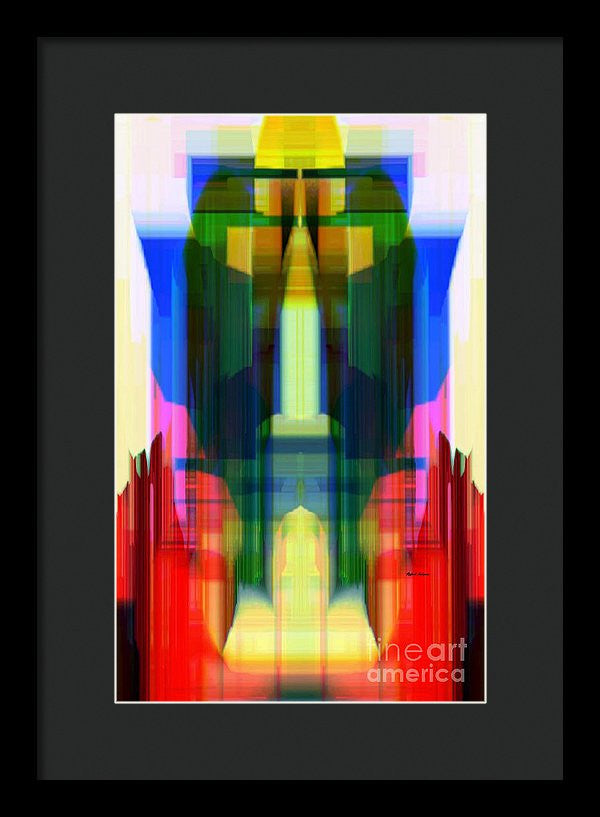 Framed Print - Abstract 9739