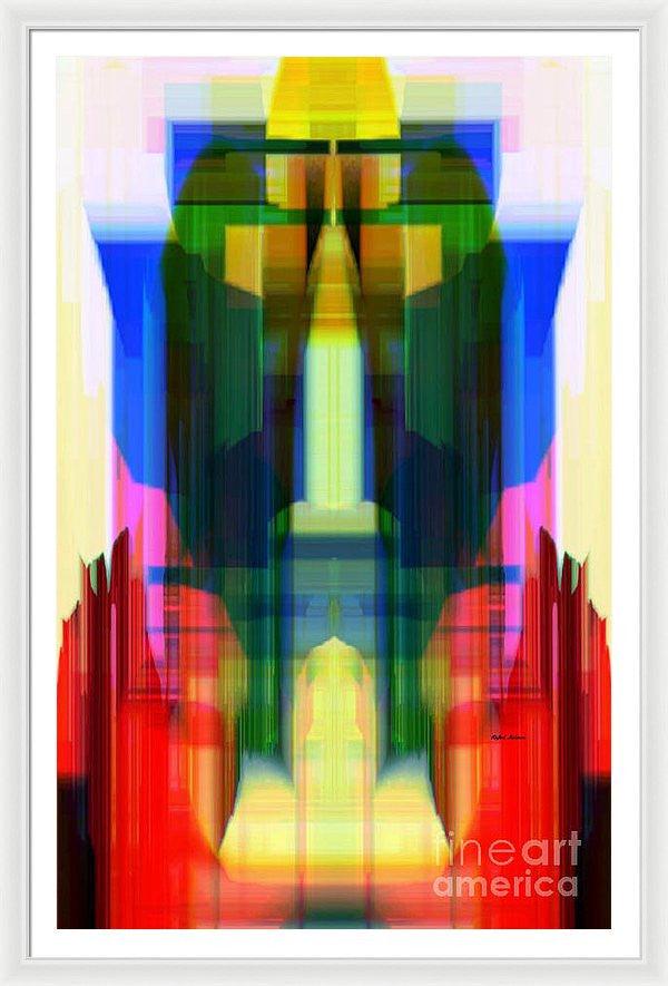 Framed Print - Abstract 9739