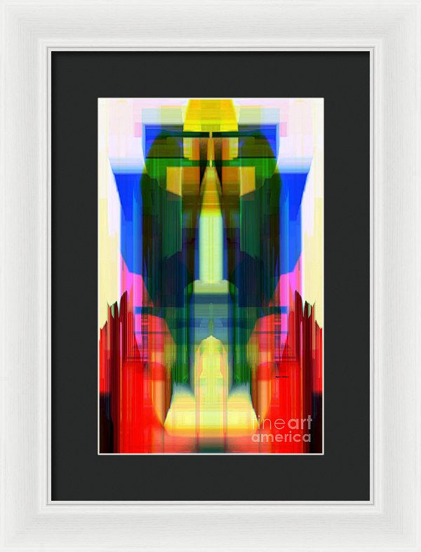 Framed Print - Abstract 9739