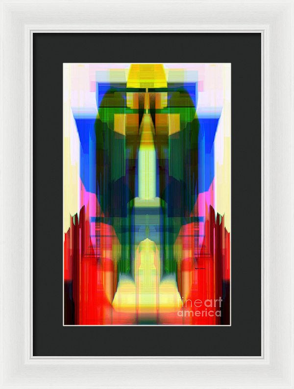 Framed Print - Abstract 9739