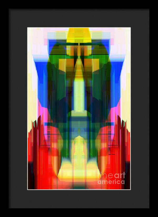 Framed Print - Abstract 9739