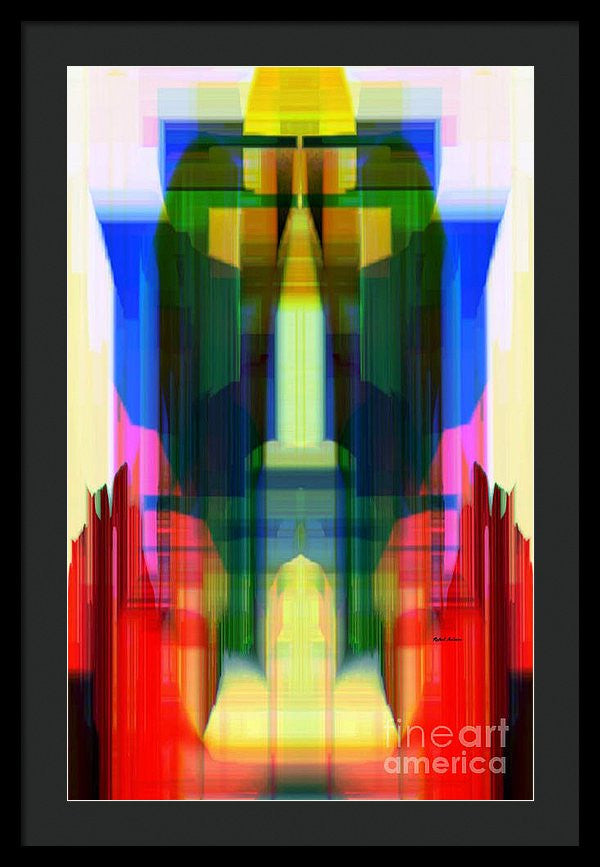 Framed Print - Abstract 9739