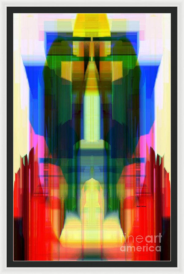 Framed Print - Abstract 9739