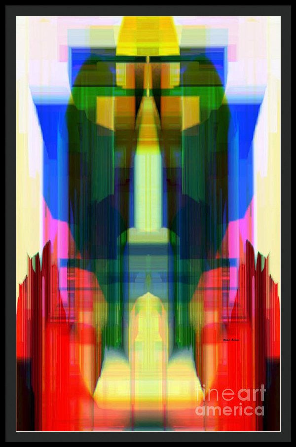 Framed Print - Abstract 9739