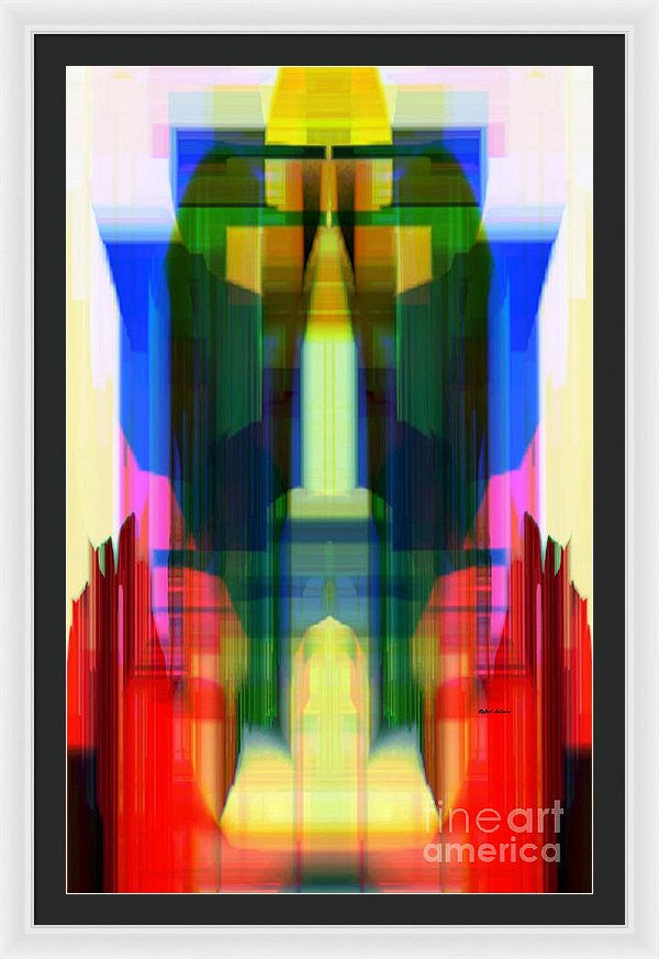 Framed Print - Abstract 9739