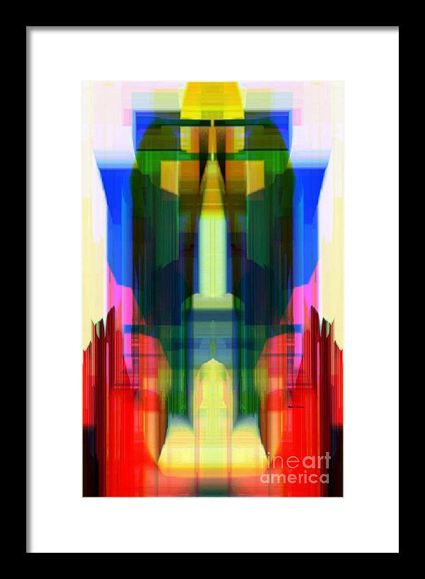 Framed Print - Abstract 9739