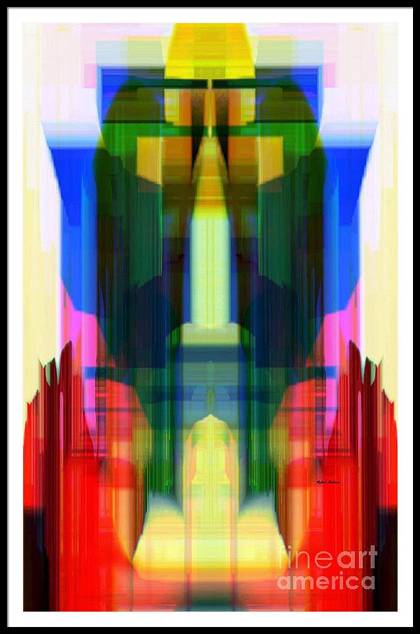 Framed Print - Abstract 9739