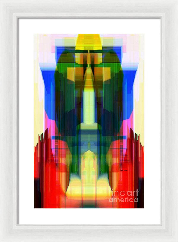 Framed Print - Abstract 9739