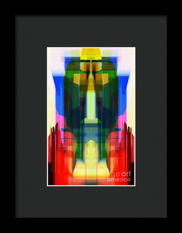 Framed Print - Abstract 9739