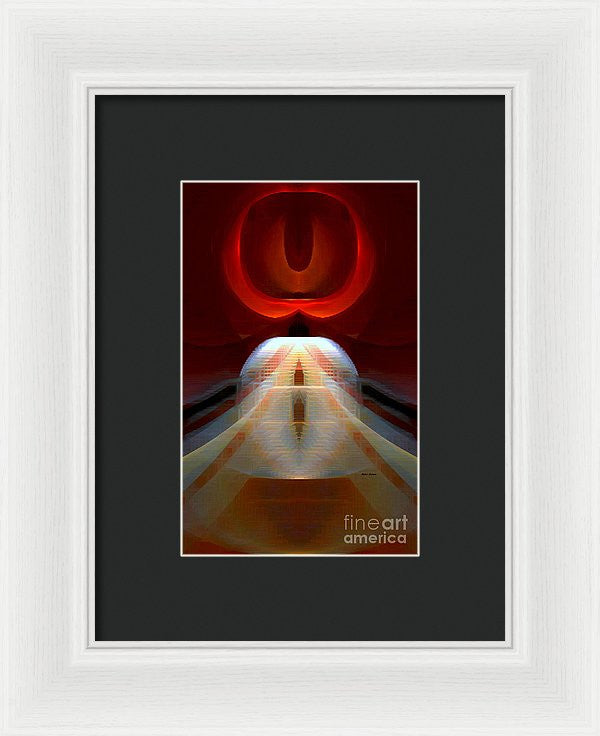 Framed Print - Abstract 9741