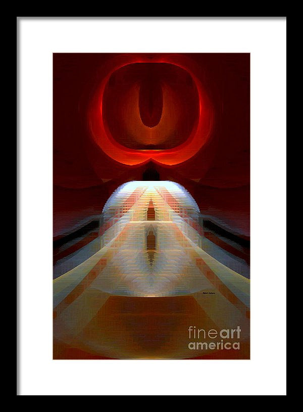 Framed Print - Abstract 9741