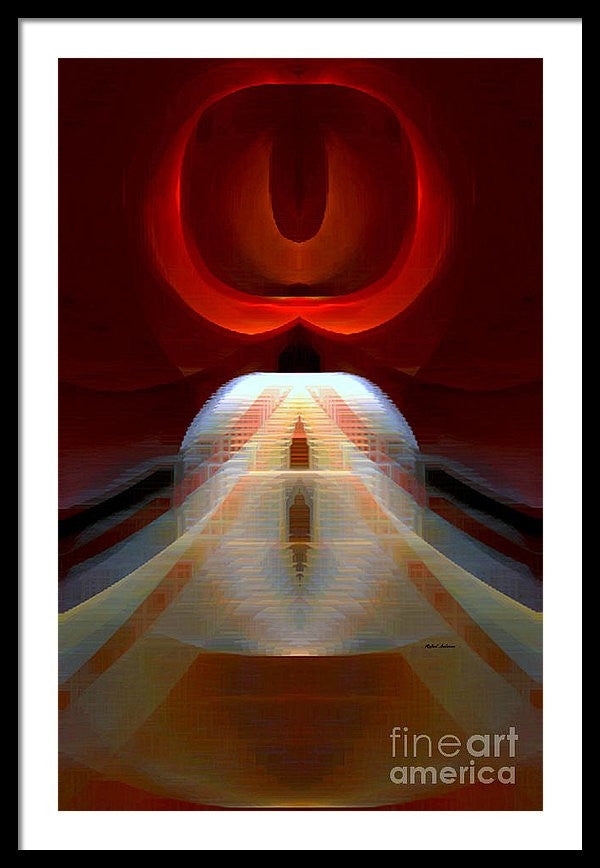 Framed Print - Abstract 9741
