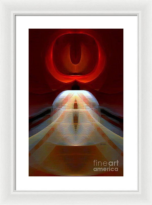 Framed Print - Abstract 9741