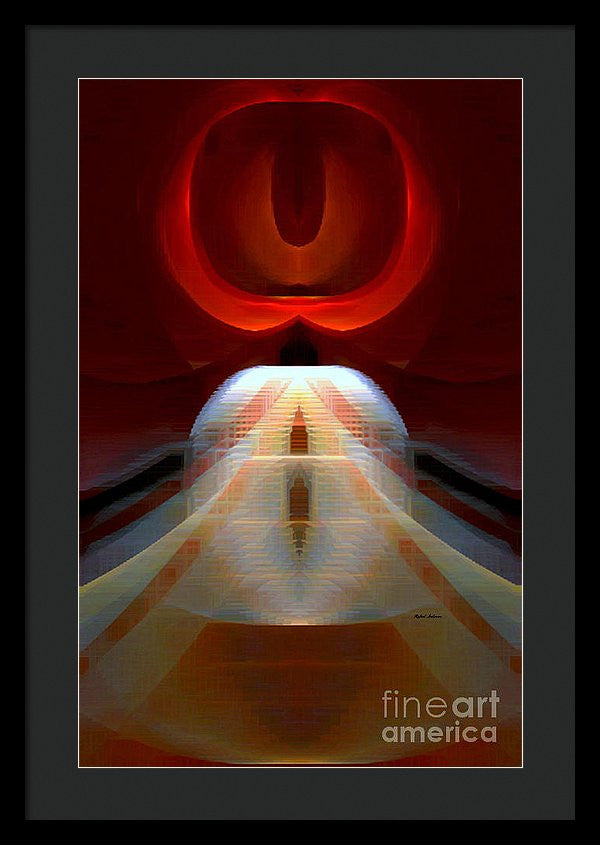 Framed Print - Abstract 9741