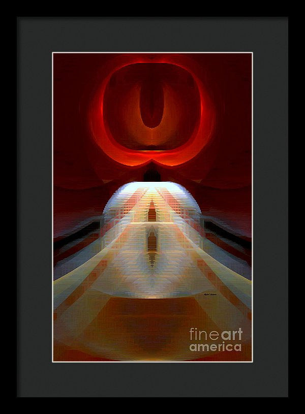 Framed Print - Abstract 9741