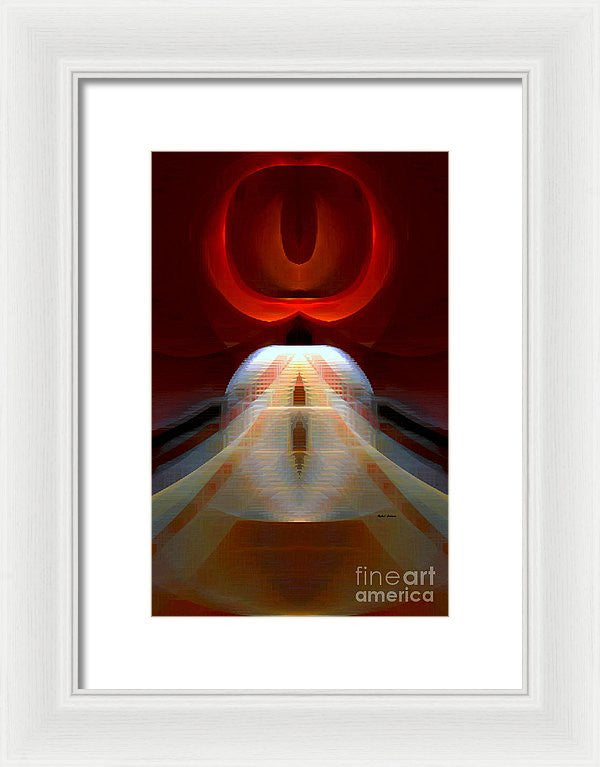 Framed Print - Abstract 9741