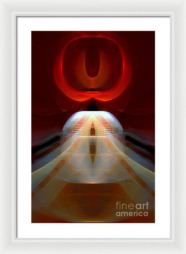 Framed Print - Abstract 9741