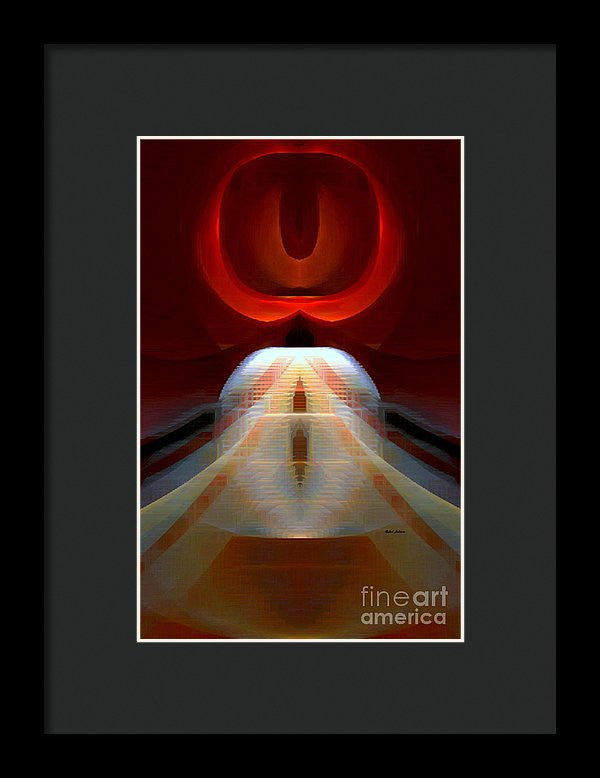 Framed Print - Abstract 9741