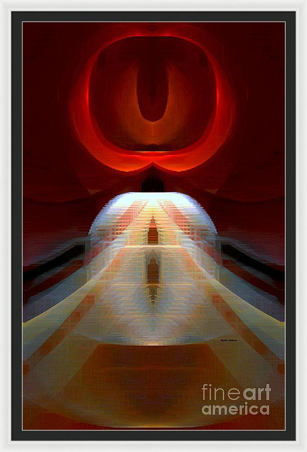 Framed Print - Abstract 9741