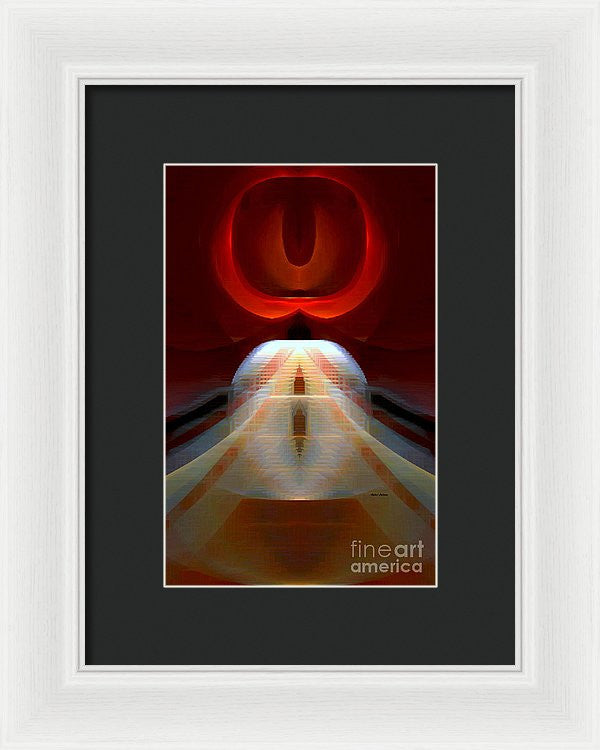 Framed Print - Abstract 9741