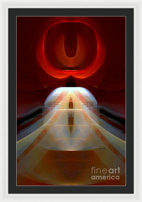 Framed Print - Abstract 9741