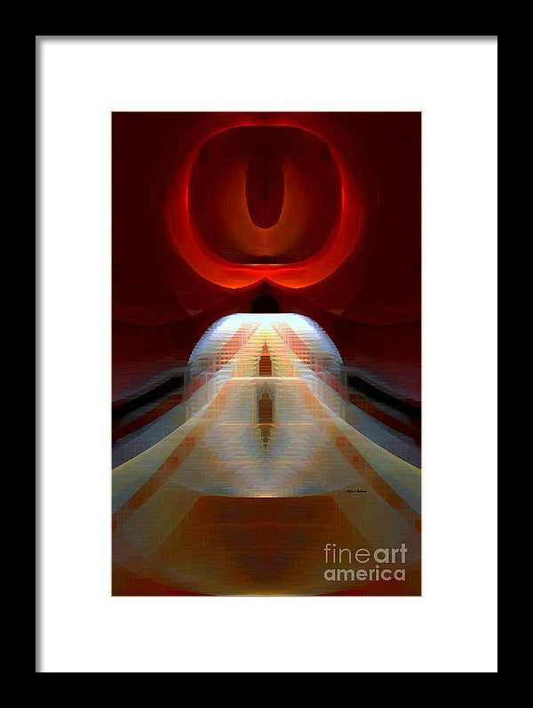 Framed Print - Abstract 9741