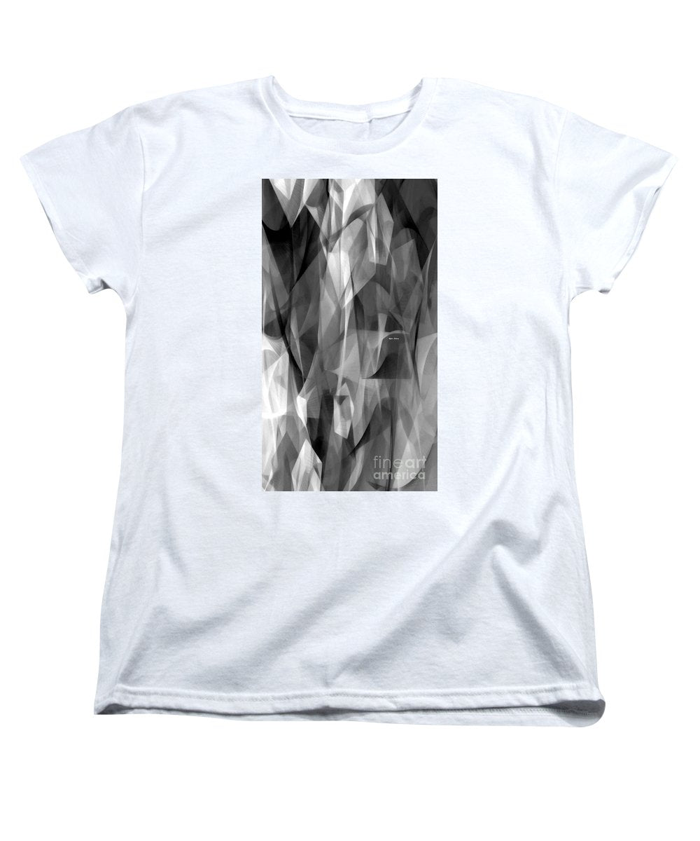 Abstract Black And White Symphony - Women's T-Shirt (Standard Fit)