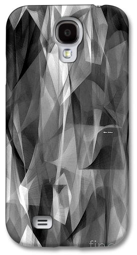 Abstract Black And White Symphony - Phone Case