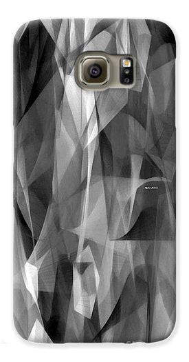 Abstract Black And White Symphony - Phone Case