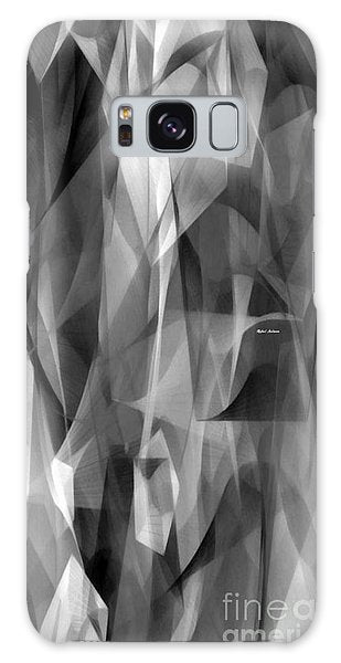 Abstract Black And White Symphony - Phone Case