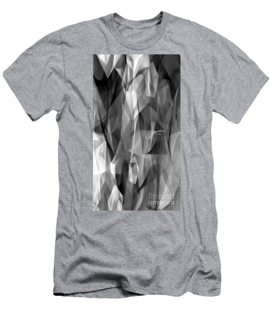 Abstract Black And White Symphony - Men's T-Shirt (Athletic Fit)