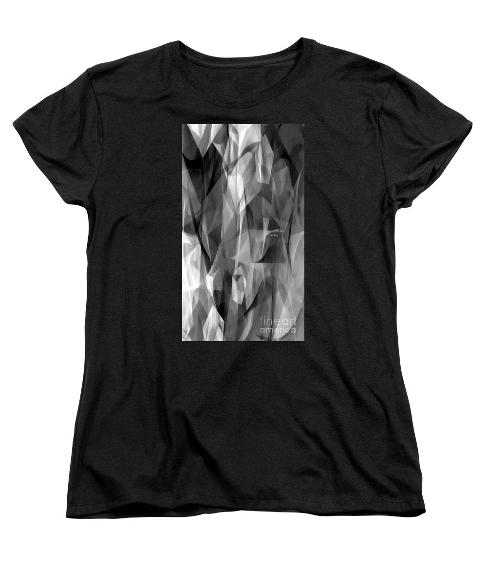 Abstract Black And White Symphony - Women's T-Shirt (Standard Fit)