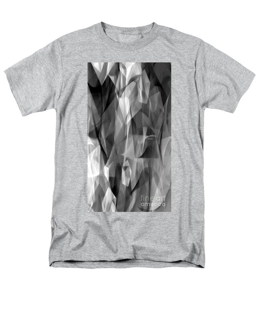 Abstract Black And White Symphony - Men's T-Shirt  (Regular Fit)