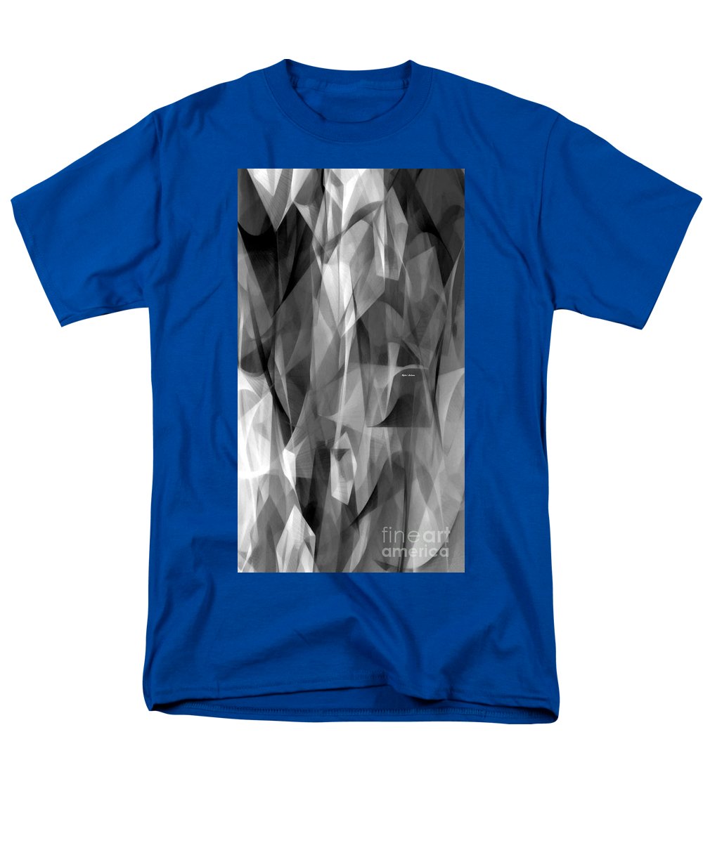 Abstract Black And White Symphony - Men's T-Shirt  (Regular Fit)