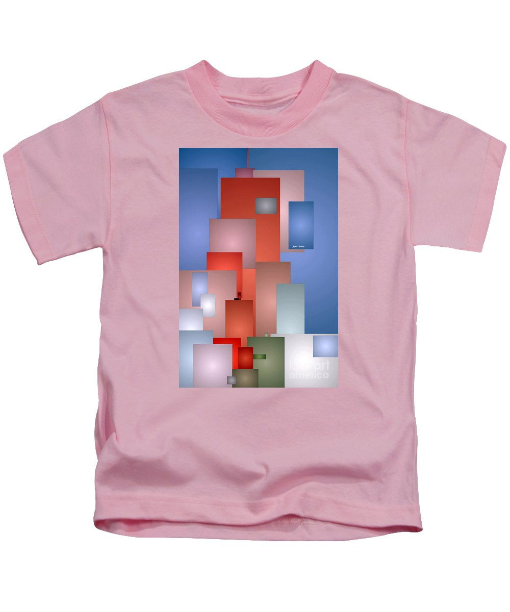 Kids T-Shirt - Abstract Cityscape