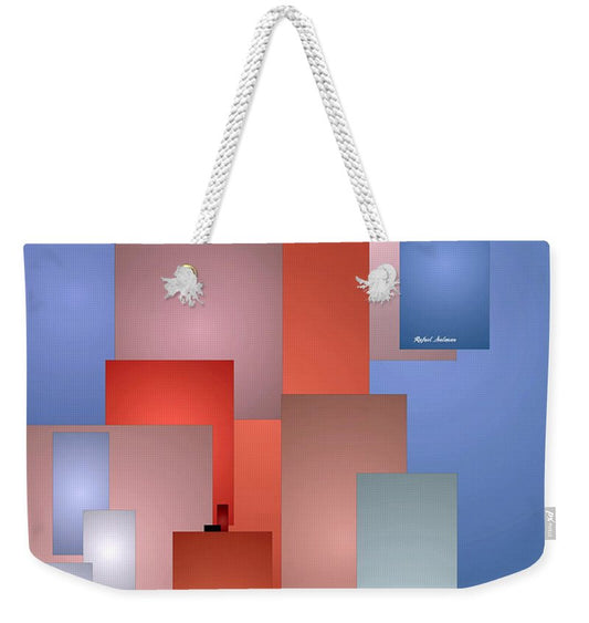 Weekender Tote Bag - Abstract Cityscape