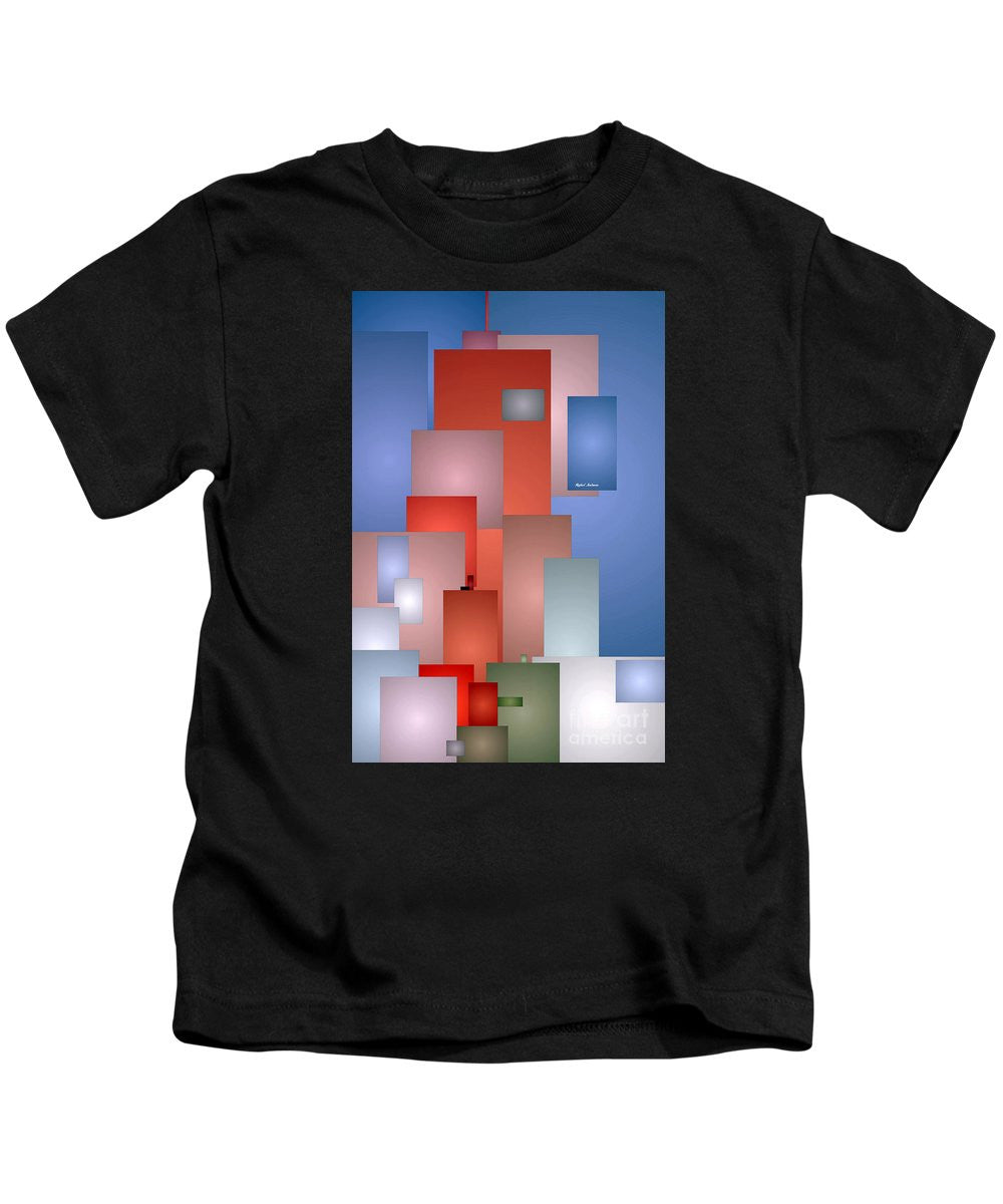 Kids T-Shirt - Abstract Cityscape