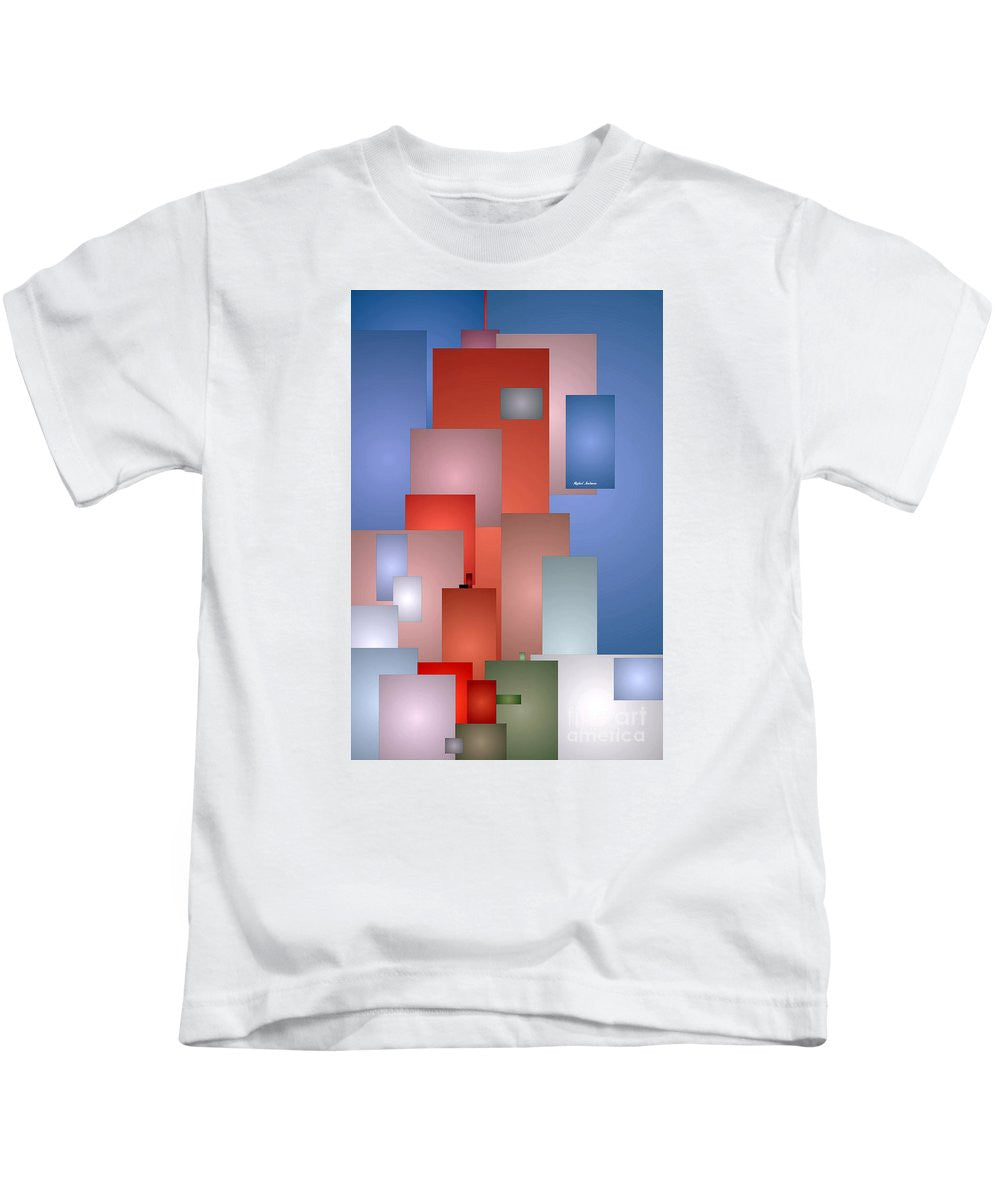 Kids T-Shirt - Abstract Cityscape