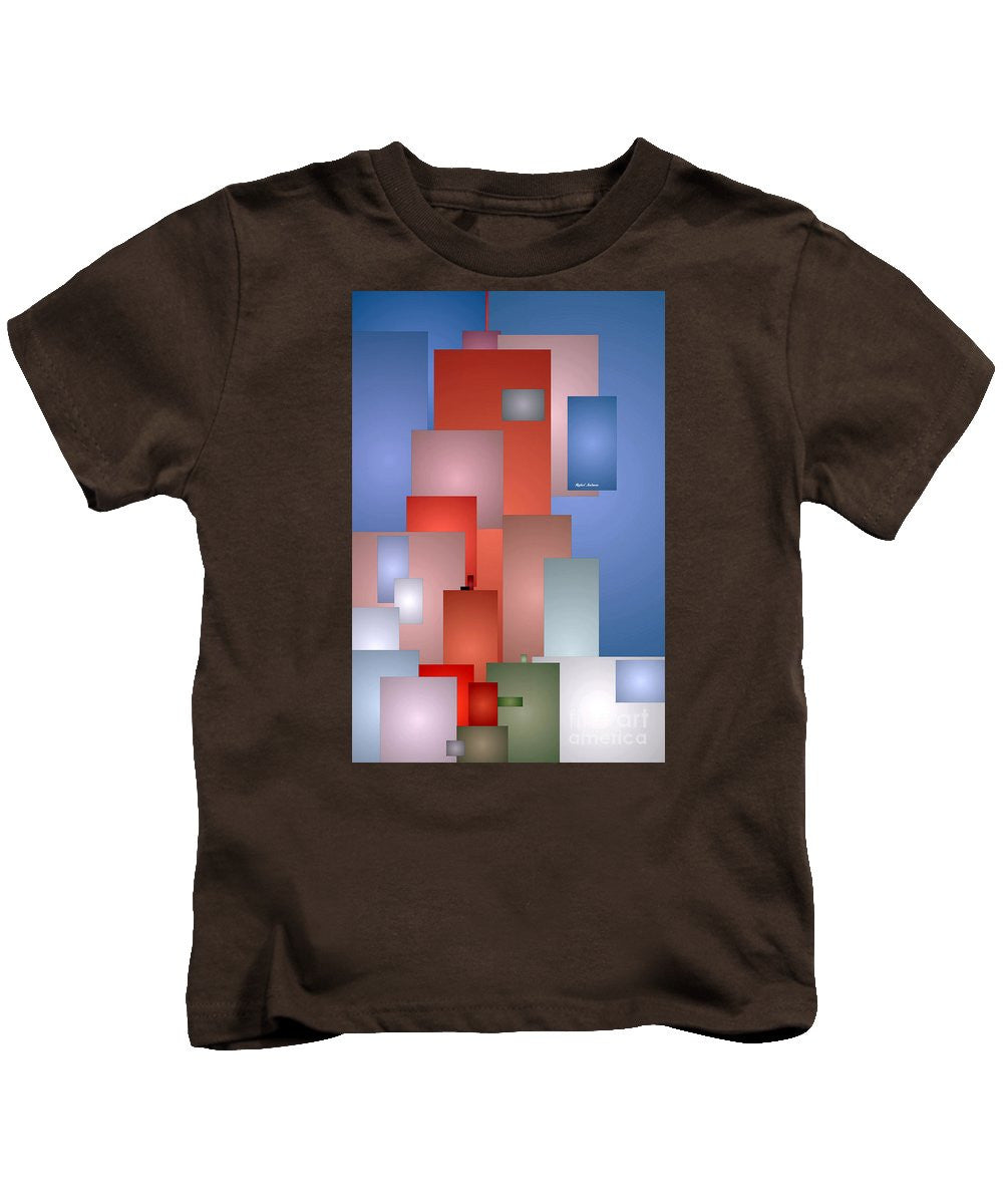 Kids T-Shirt - Abstract Cityscape