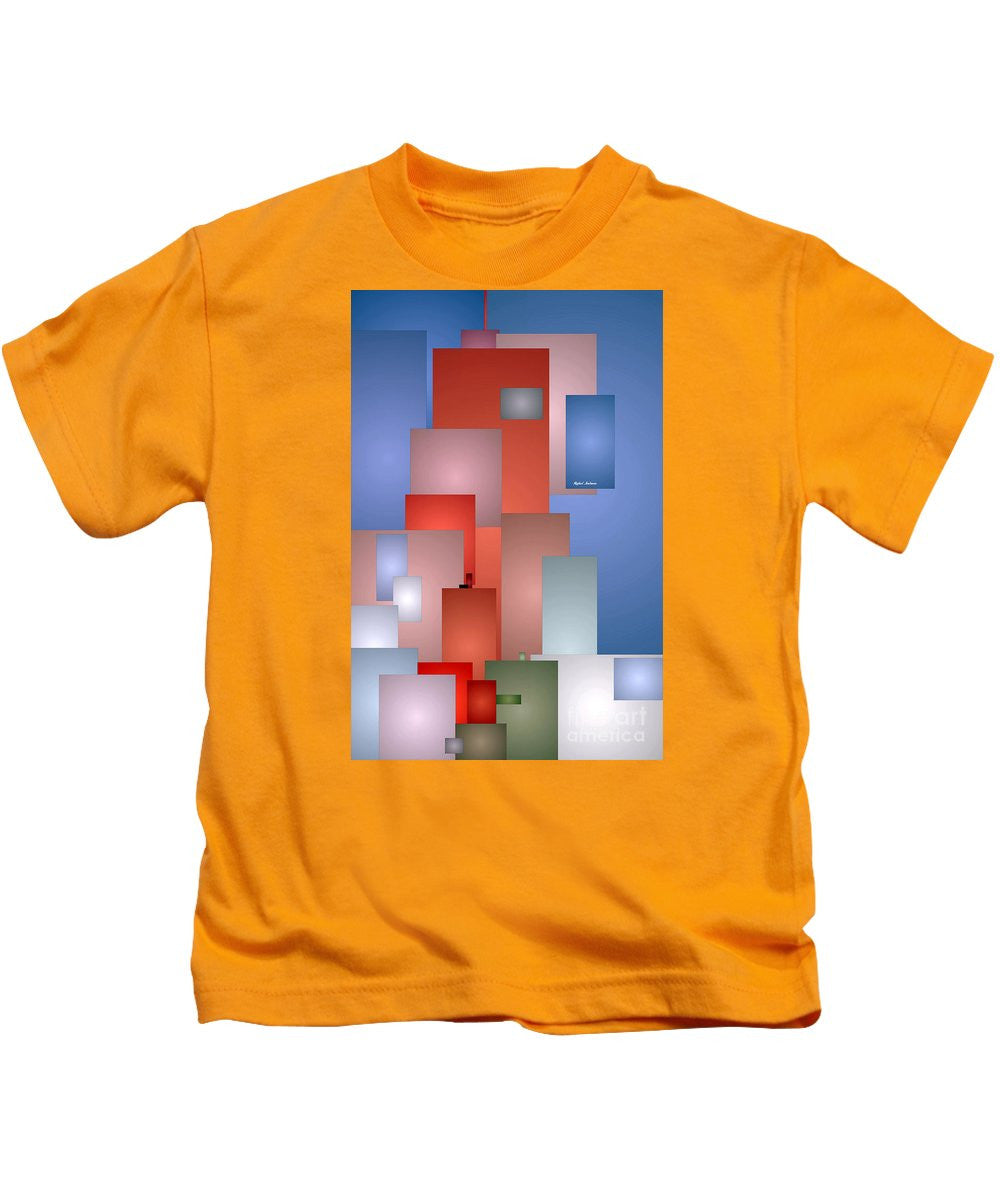 Kids T-Shirt - Abstract Cityscape