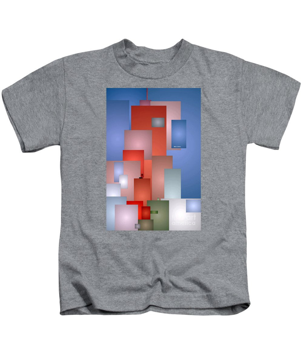 Kids T-Shirt - Abstract Cityscape