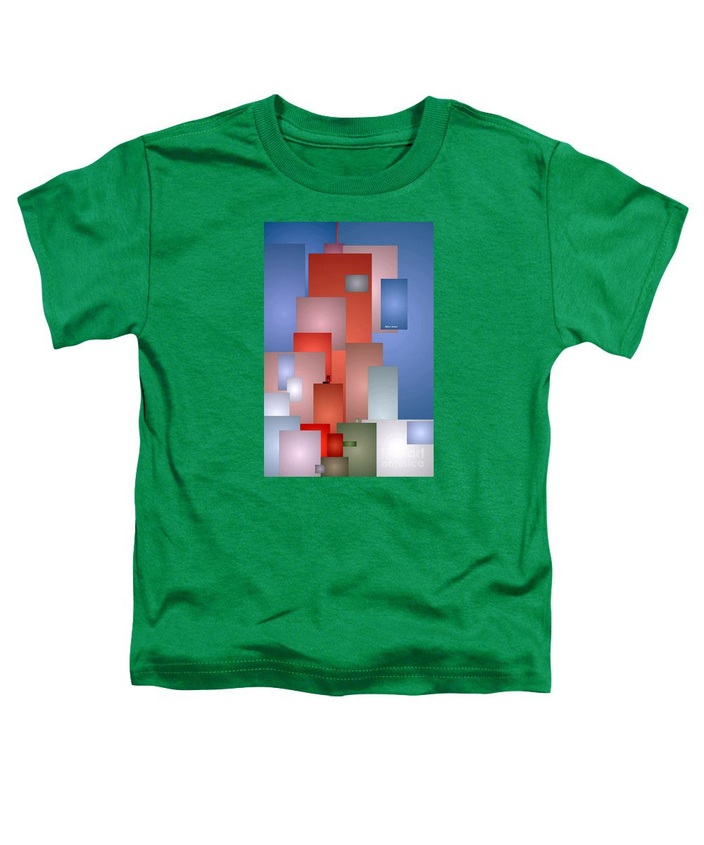 Toddler T-Shirt - Abstract Cityscape