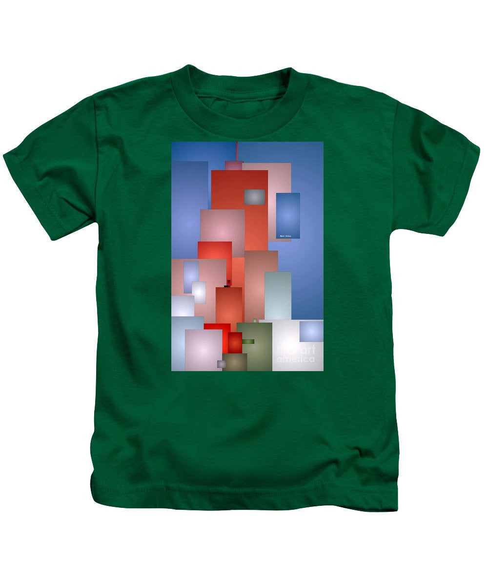 Kids T-Shirt - Abstract Cityscape