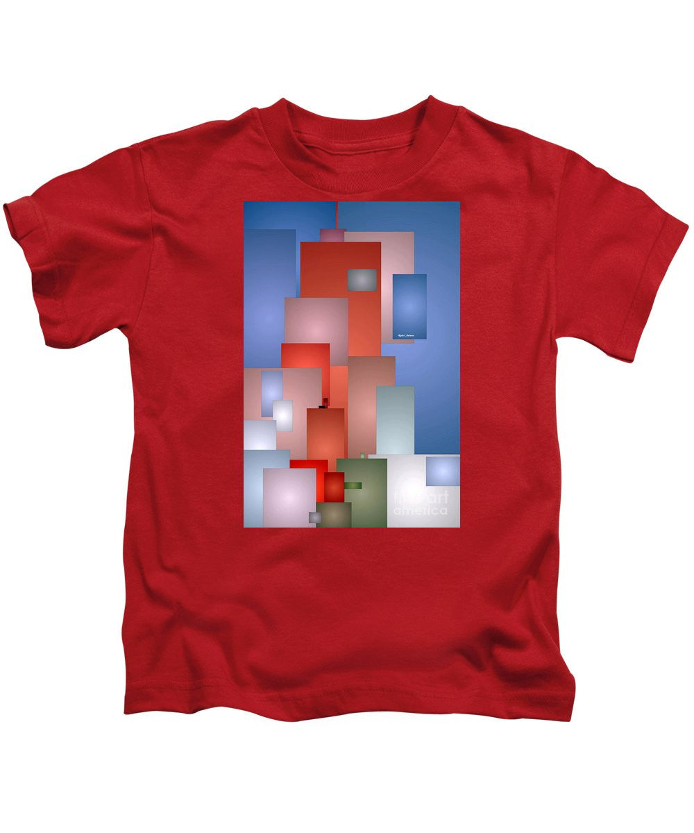 Kids T-Shirt - Abstract Cityscape