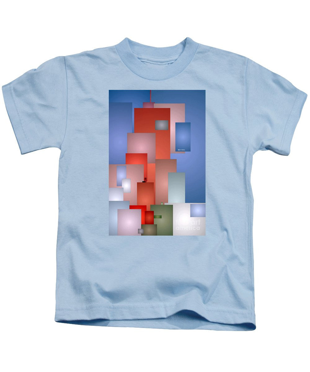 Kids T-Shirt - Abstract Cityscape