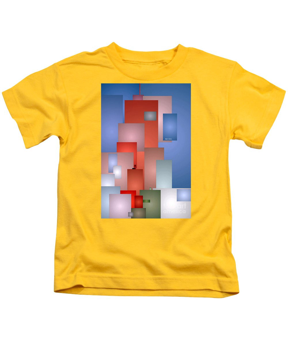 Kids T-Shirt - Abstract Cityscape