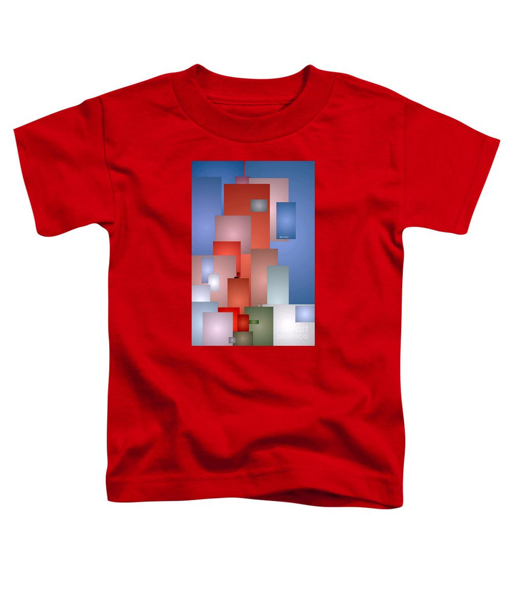 Toddler T-Shirt - Abstract Cityscape