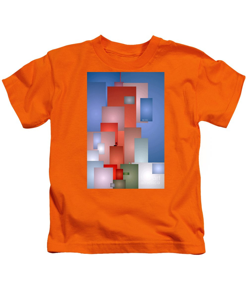 Kids T-Shirt - Abstract Cityscape